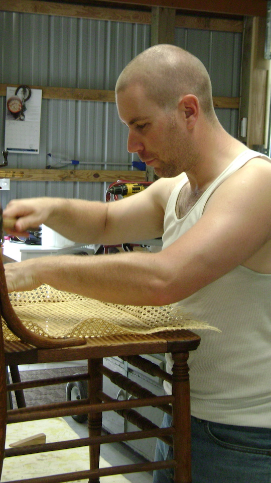 higgins chair caning